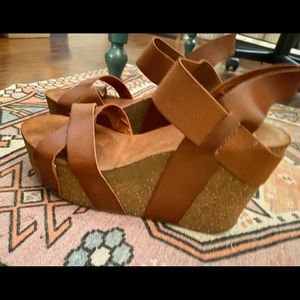 Wedge sandals 8.5 MIA